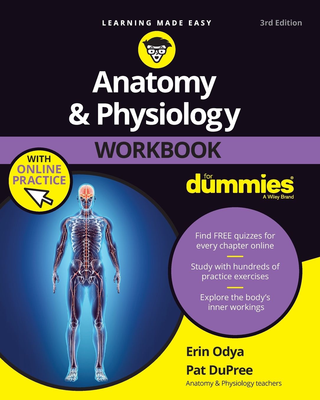 Anatomy and Physiology Workbook For Dummies, with Online Practice