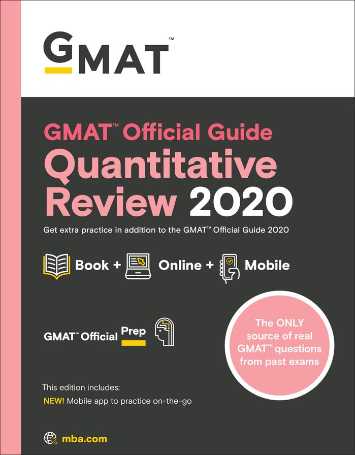 GMAT Official Guide 2020 Quantitative Review: Book + Online