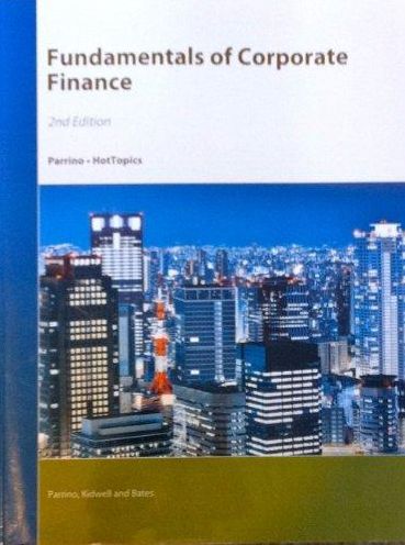 Fundamentals of Corporate Finance (Custom)