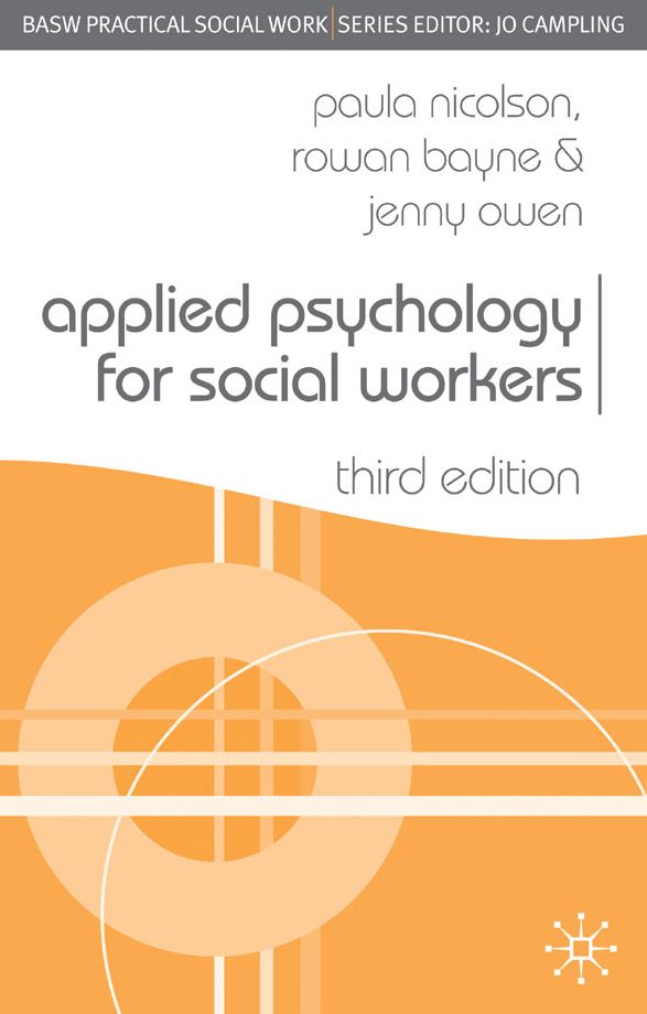 Applied Psychology for Social Workers