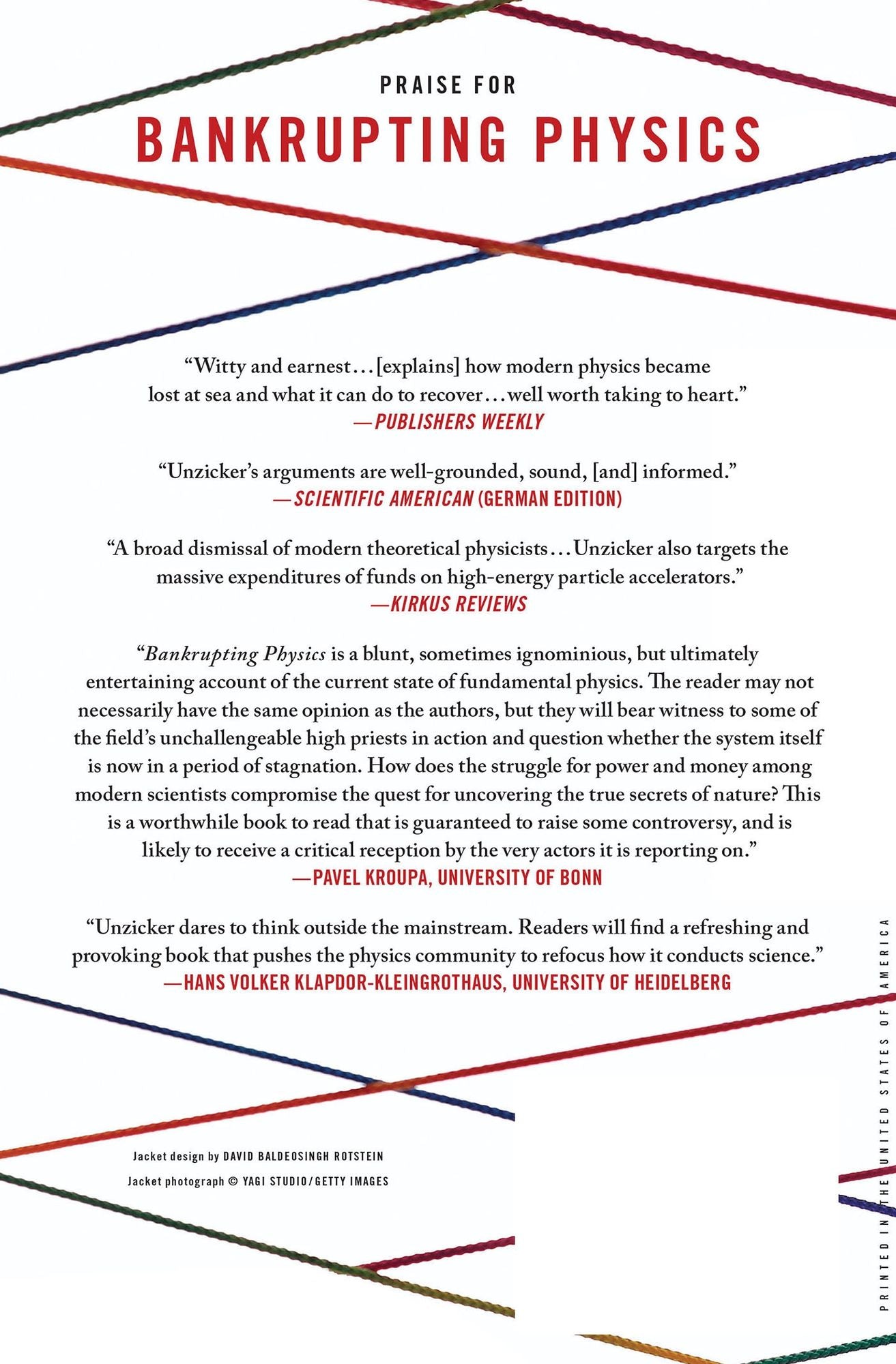 Bankrupting Physics: How Today's Top Scientists are Gambling Away Their Credibility