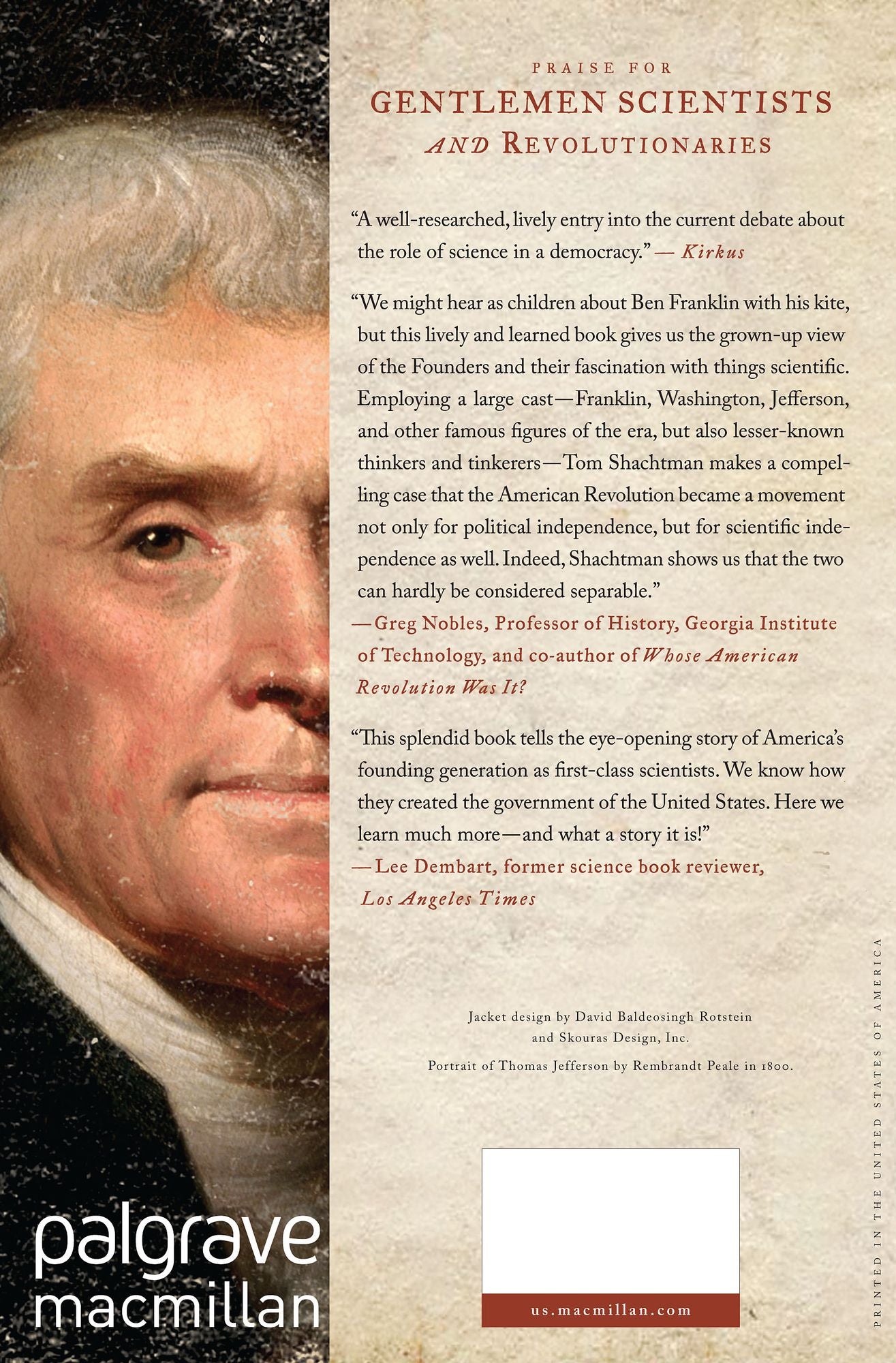 Gentlemen Scientists and Revolutionaries: The Founding Fathers in the Age of Enlightenment