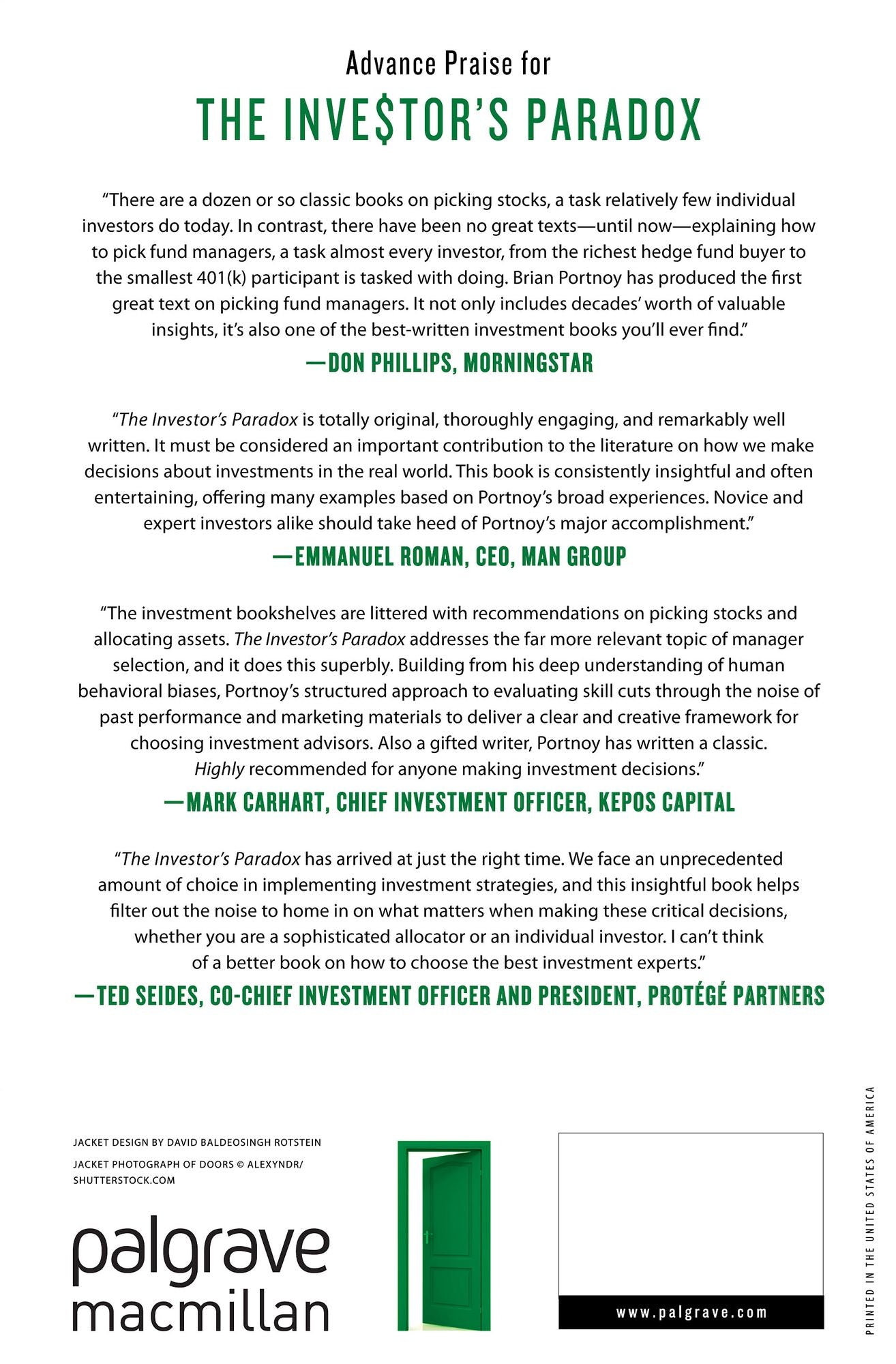 The Investor's Paradox: The Power of Simplicity in a World of Overwhelming Choice