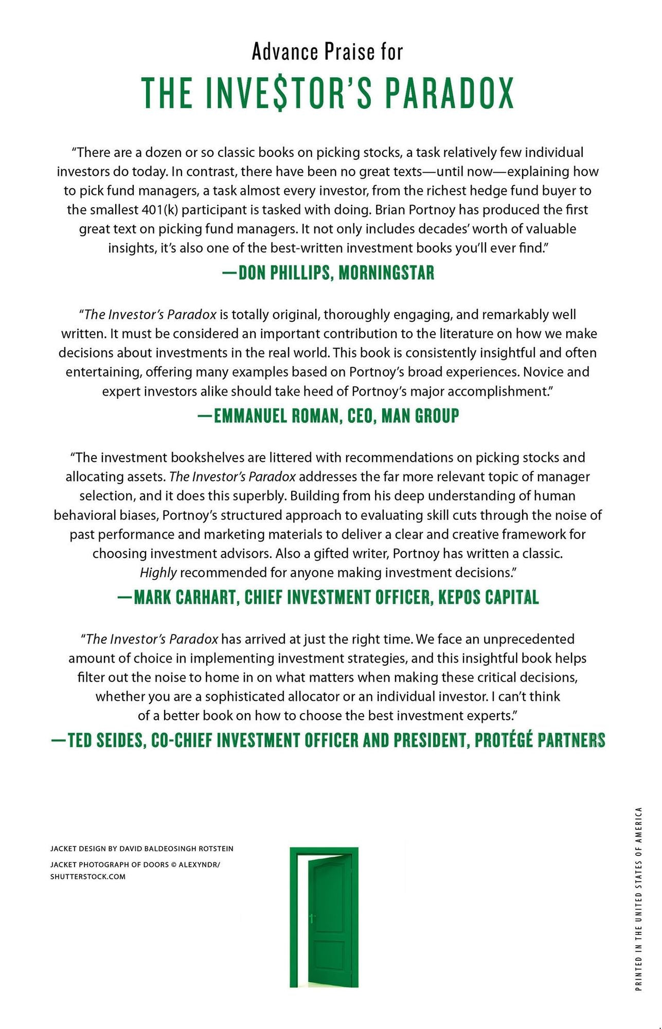 The Investor's Paradox: The Power of Simplicity in a World of Overwhelming Choice