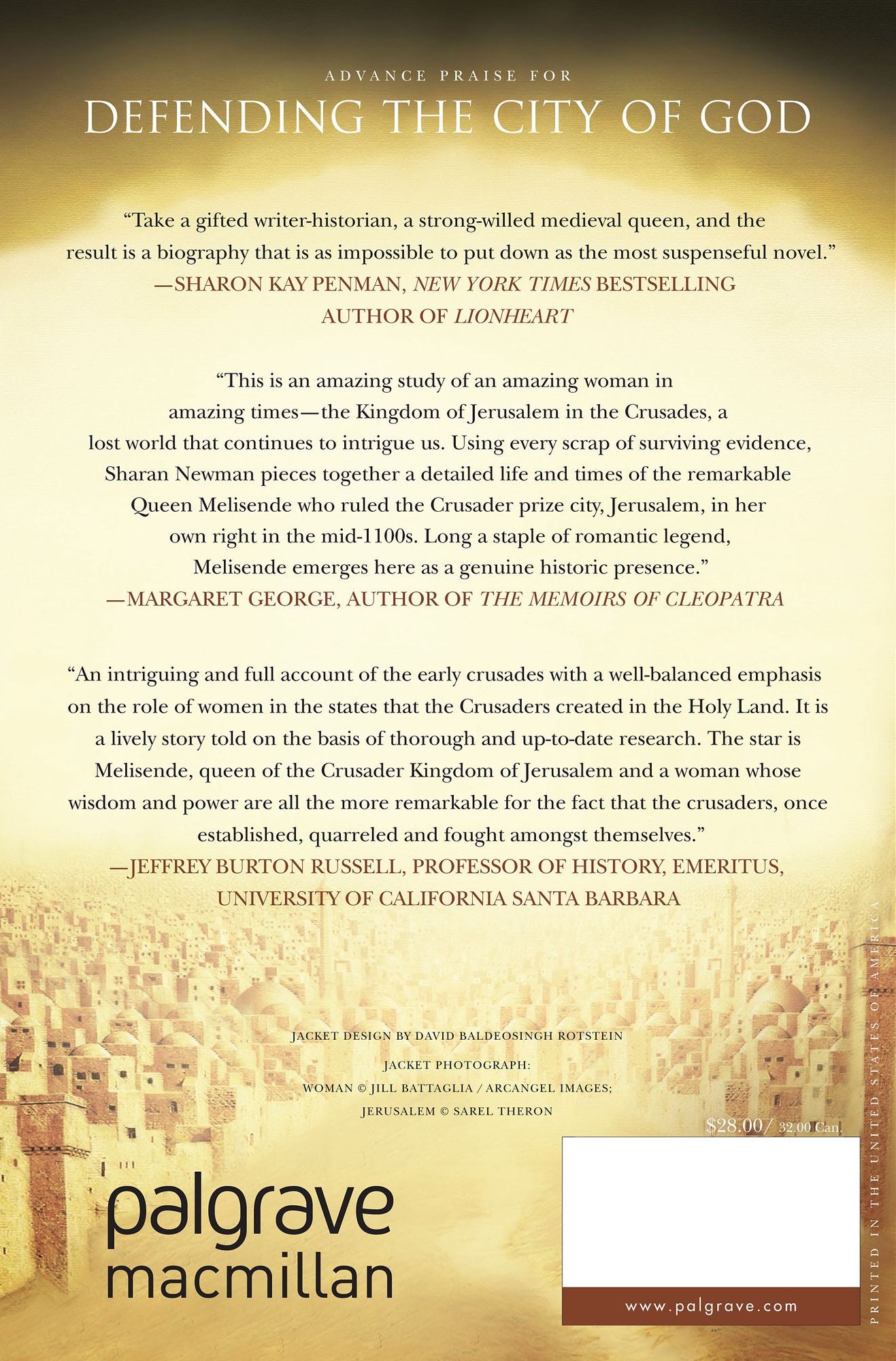 Defending the City of God: A Medieval Queen, the First Crusades, and the Quest for Peace in Jerusalem