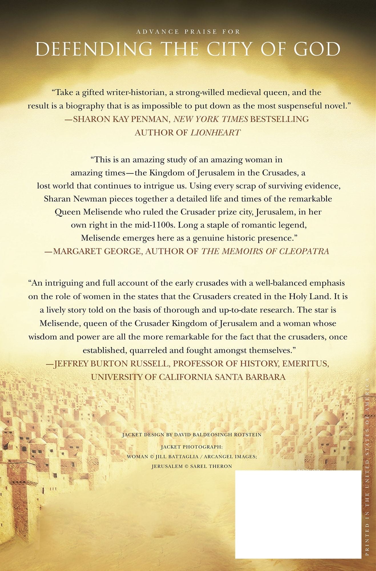 Defending the City of God: A Medieval Queen, the First Crusades, and the Quest for Peace in Jerusalem