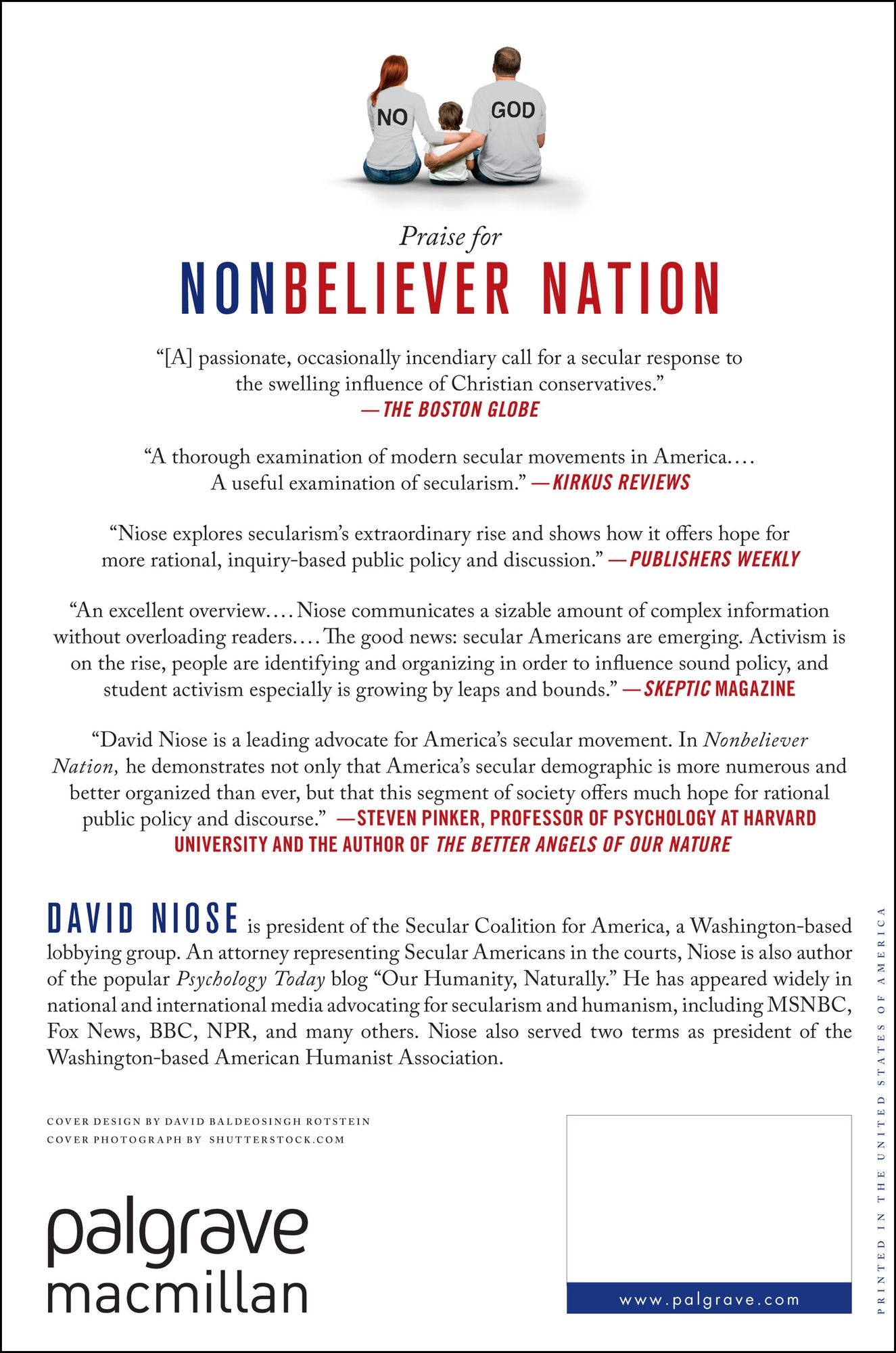 Nonbeliever Nation: The Rise of Secular Americans