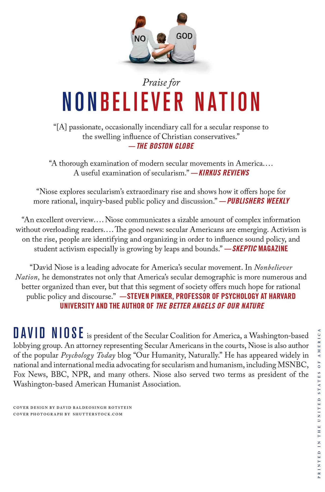 Nonbeliever Nation: The Rise of Secular Americans