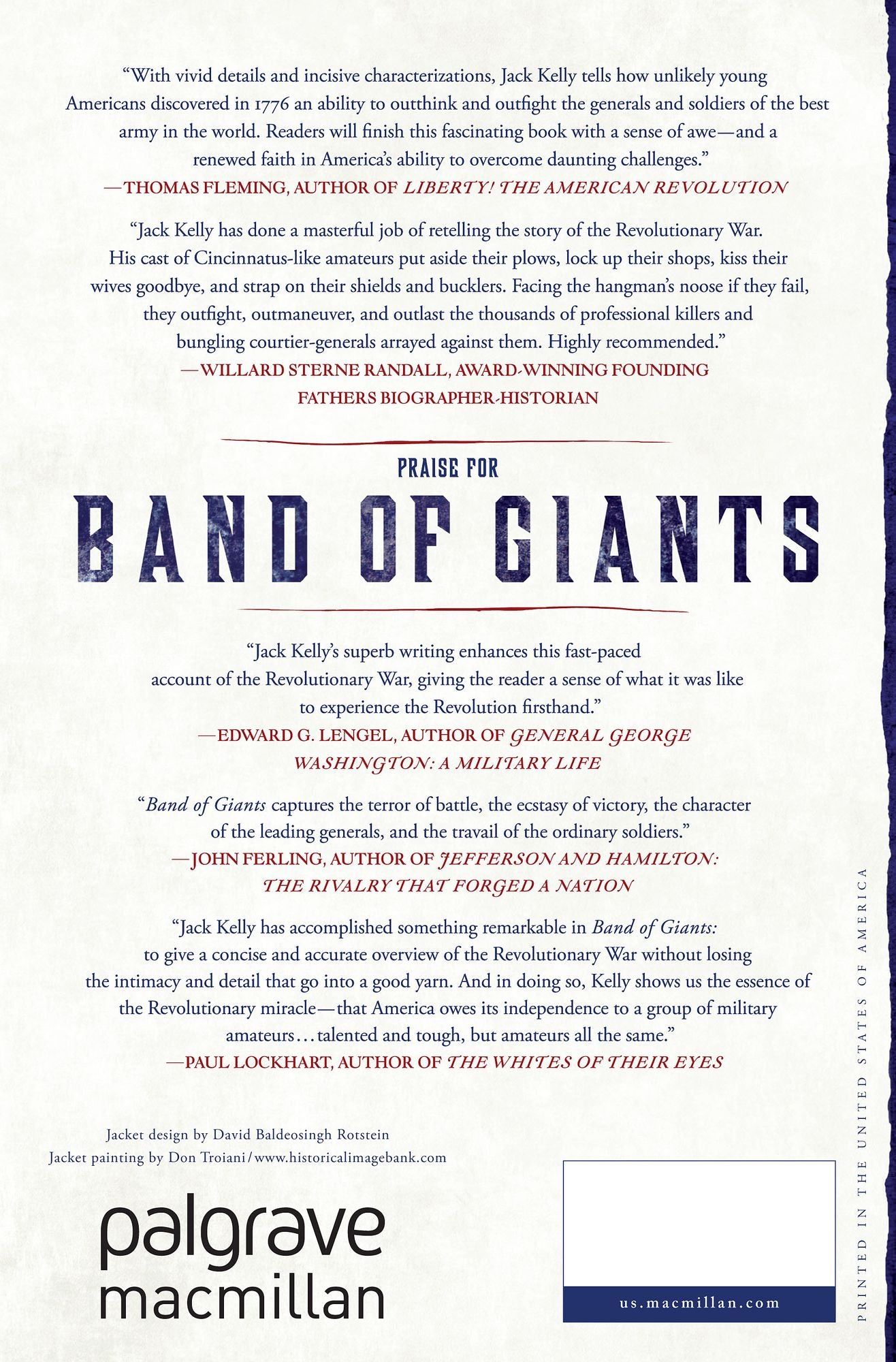 Band of Giants: The Amateur Soldiers Who Won America's Independence