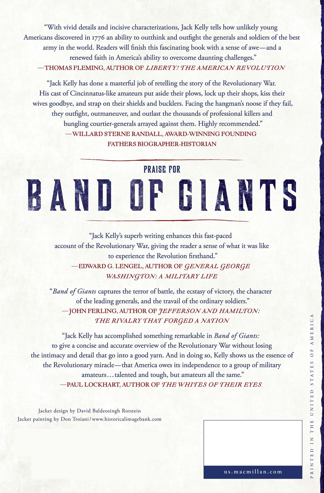 Band of Giants: The Amateur Soldiers Who Won America's Independence