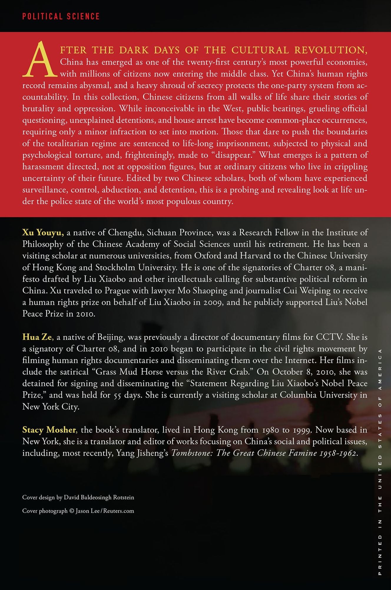 In the Shadow of the Rising Dragon: Stories of Repression in the New China