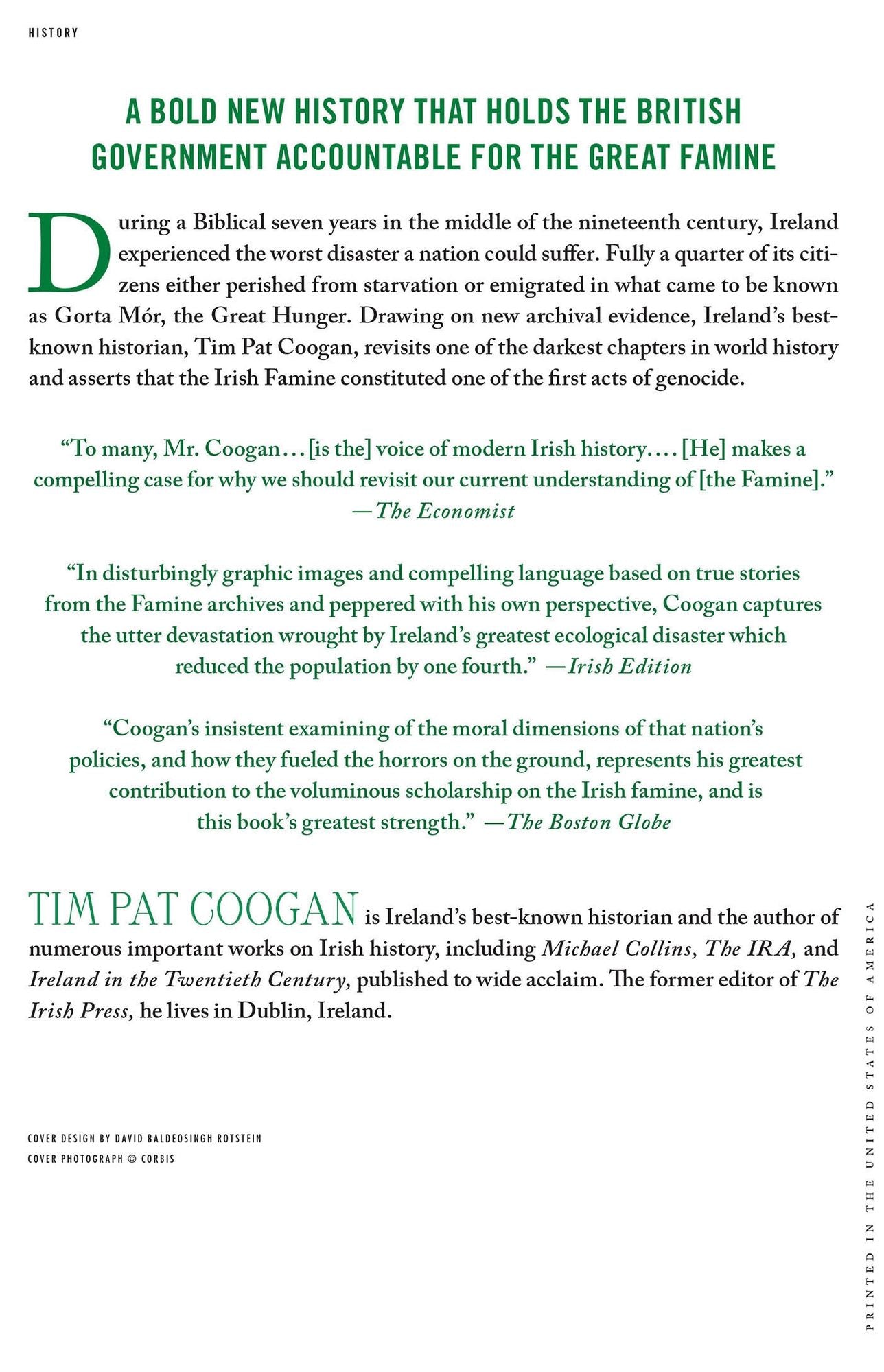 The Famine Plot: England's Role in Ireland's Greatest Tragedy