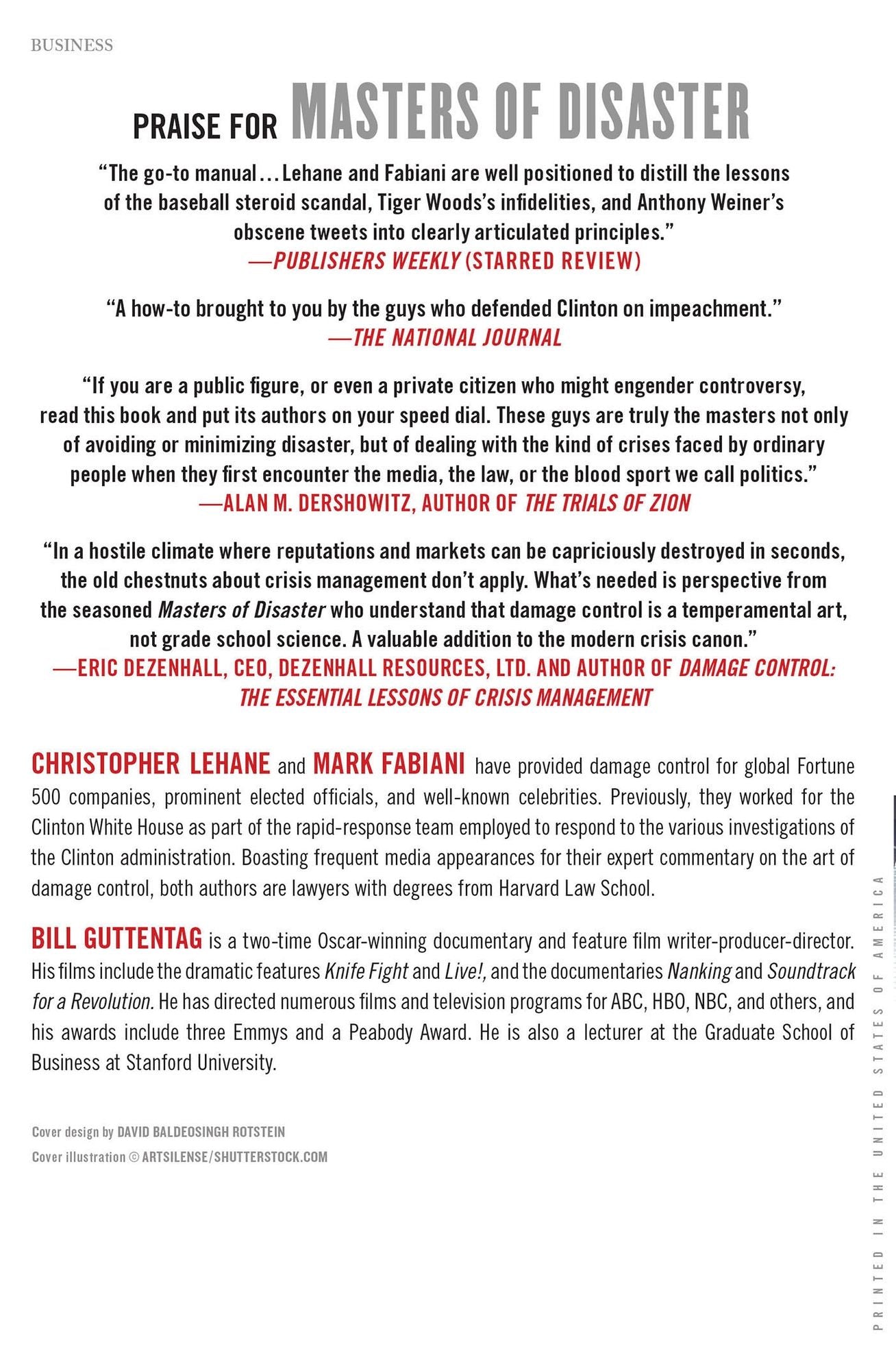 Masters of Disaster: The Ten Commandments of Damage Control