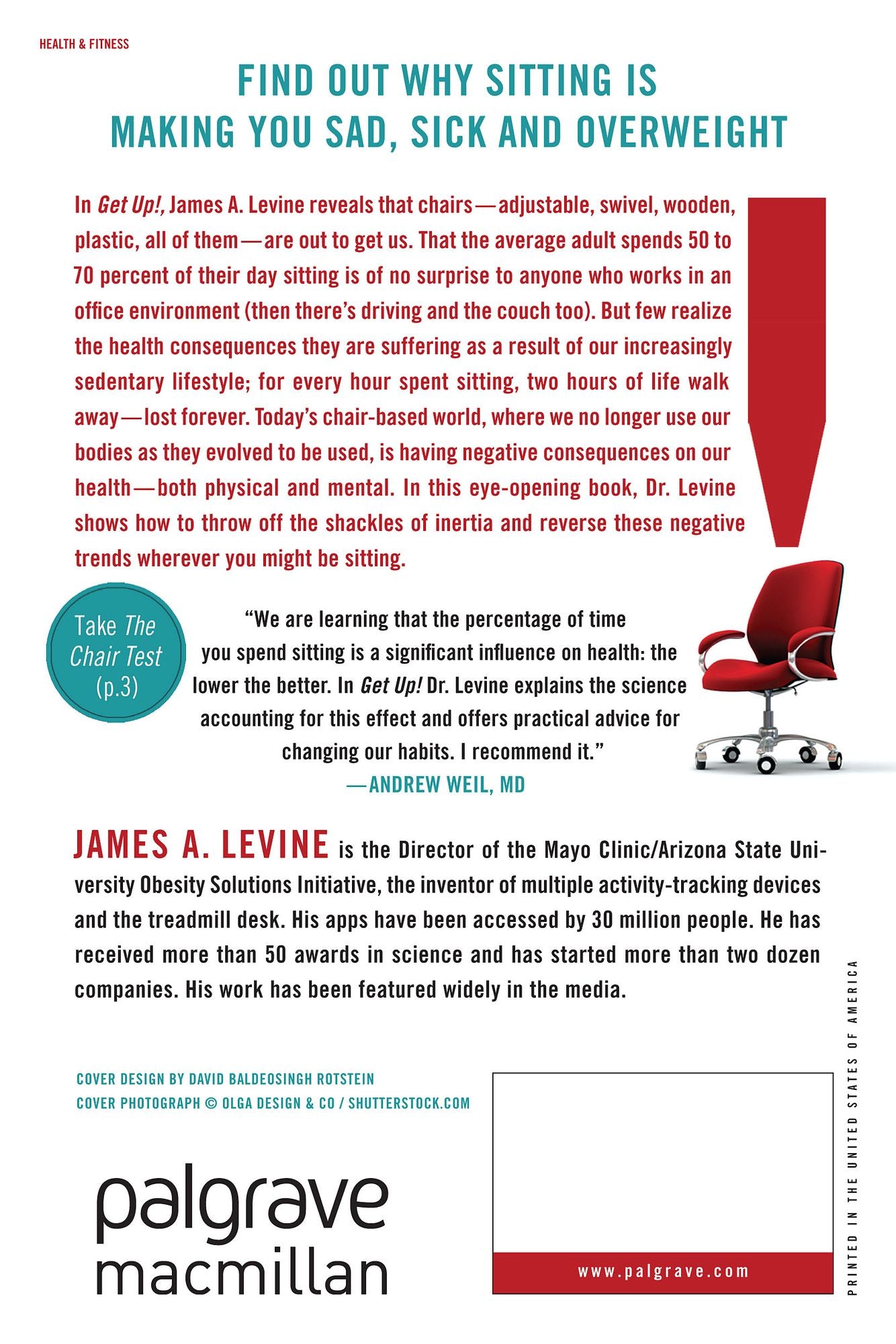 Get Up!: Why Your Chair is Killing You and What You Can Do About It