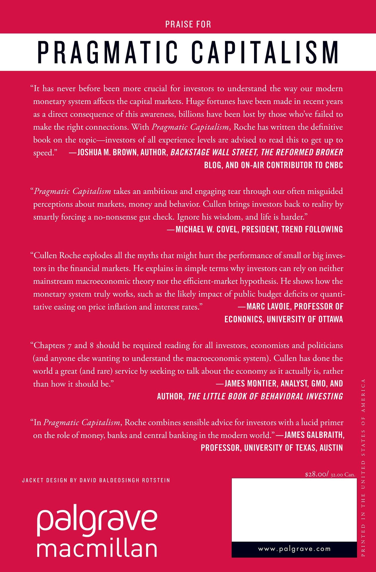 Pragmatic Capitalism: What Every Investor Needs to Know About Money and Finance