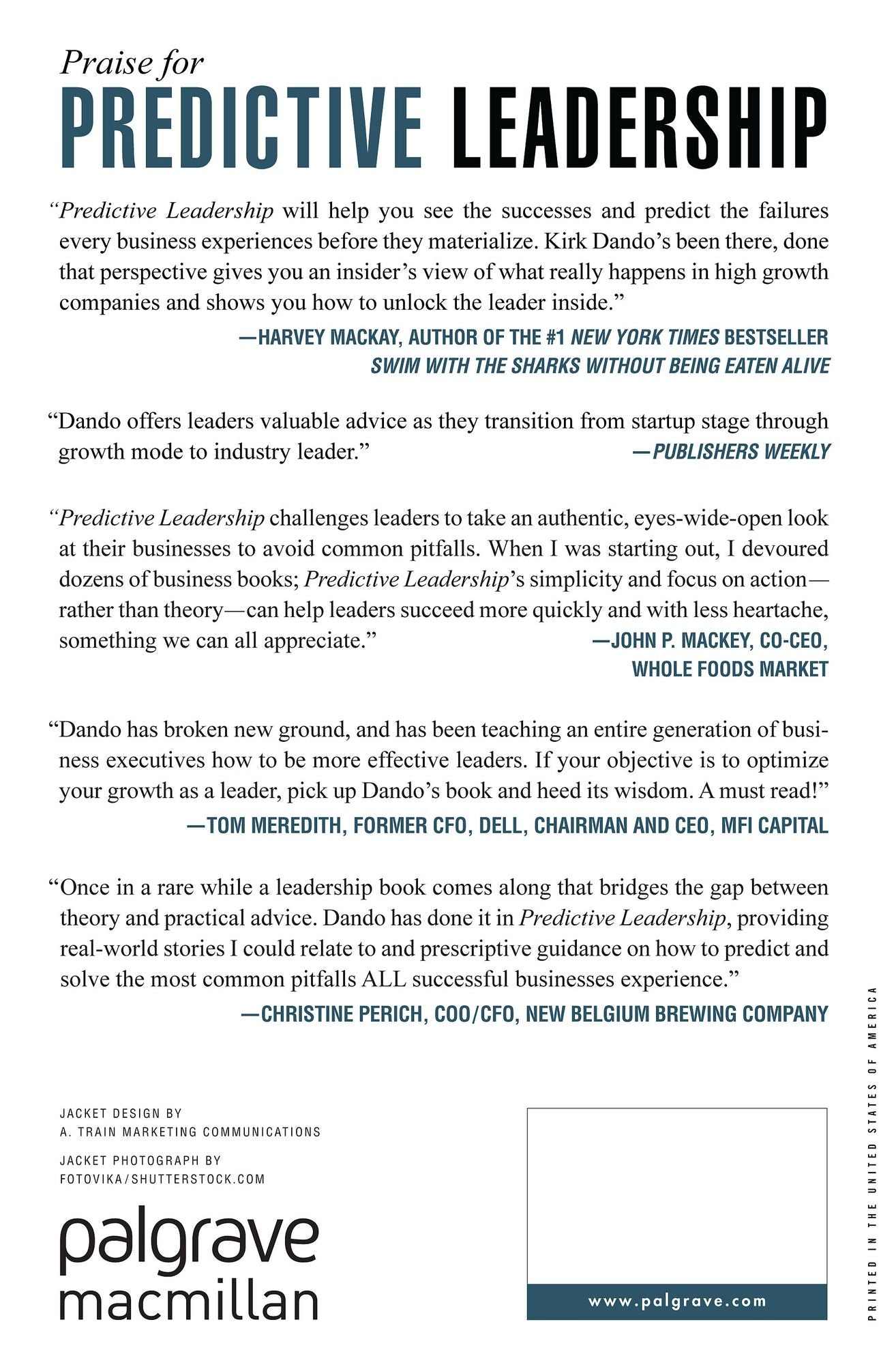 Predictive Leadership: Avoiding the 12 Critical Mistakes That Derail Growth-Hungry Companies