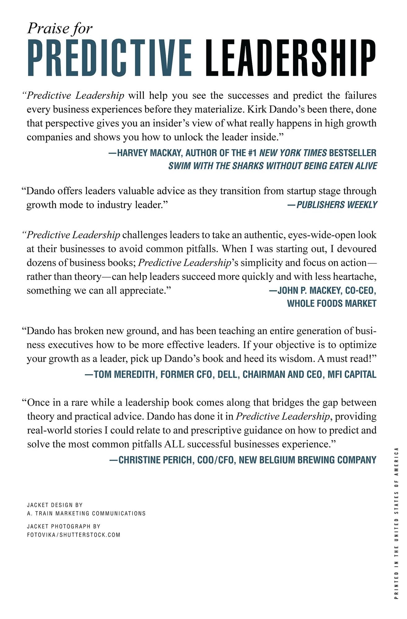 Predictive Leadership: Avoiding the 12 Critical Mistakes That Derail Growth-Hungry Companies