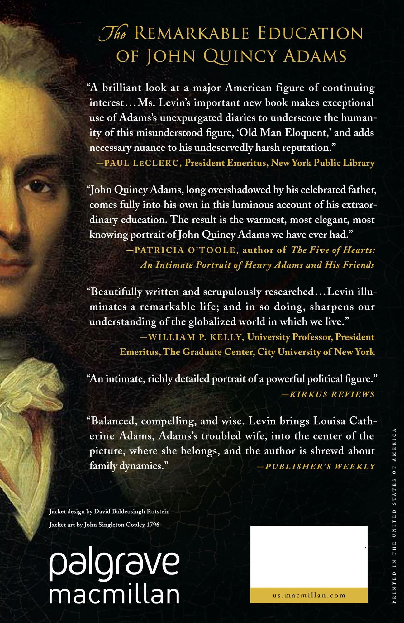 The Remarkable Education of John Quincy Adams