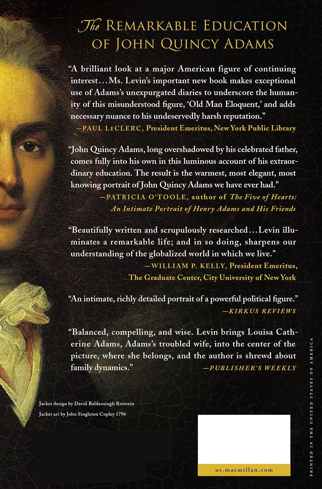The Remarkable Education of John Quincy Adams