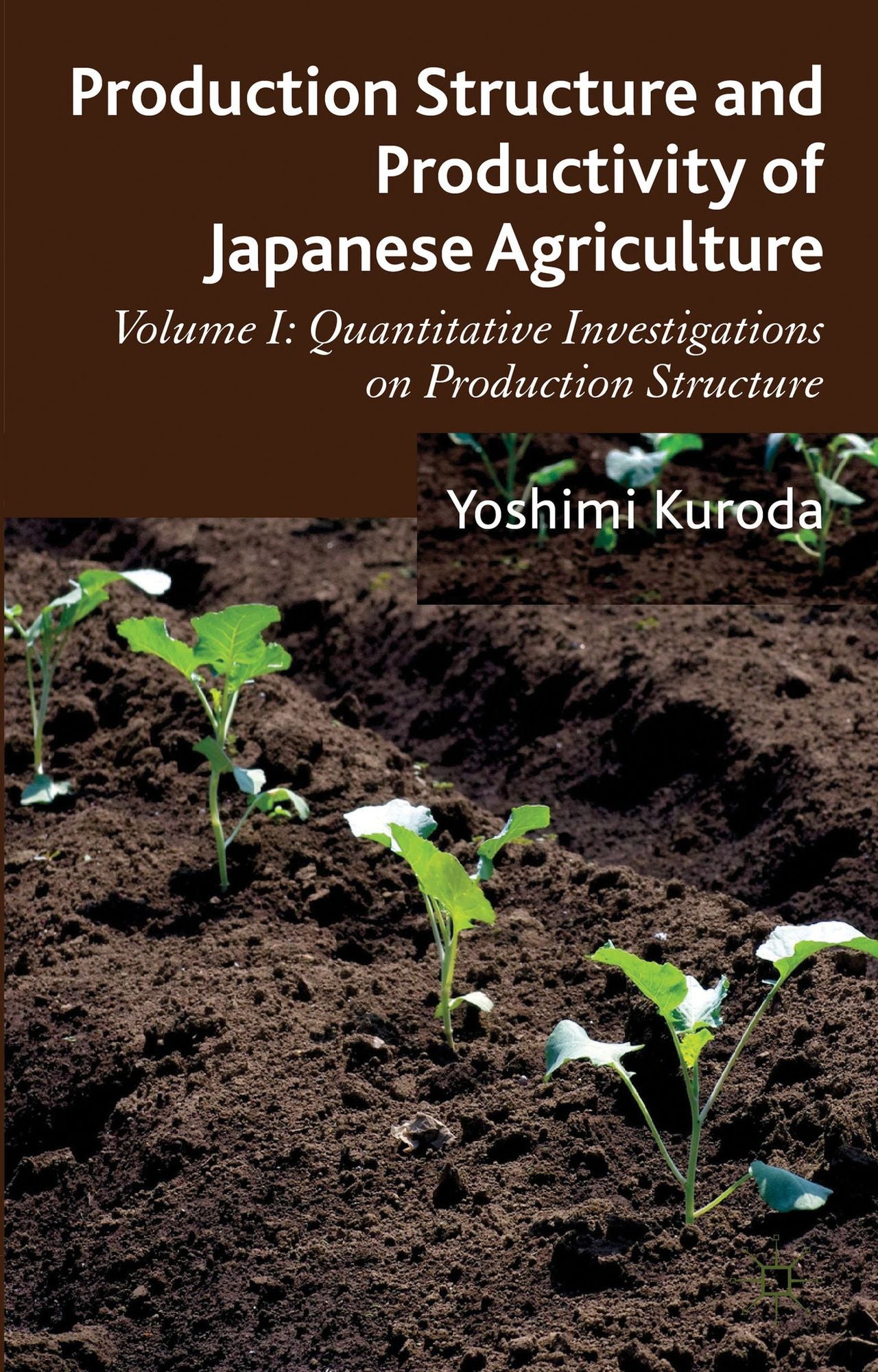 Production Structure and Productivity of Japanese Agriculture: Volume 1: Quantitative Investigations on Production Structure