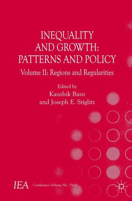 Inequality and Growth: Patterns and Policy: Volume II: Regions and Regularities