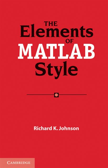 The Elements of MATLAB Style
