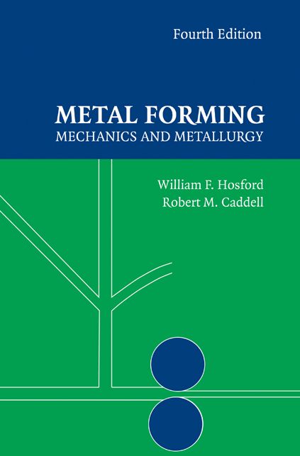 Metal Forming: Mechanics and Metallurgy