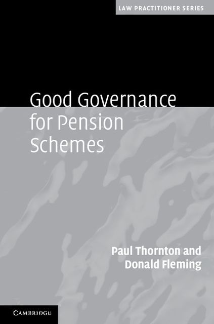 Good Governance for Pension Schemes