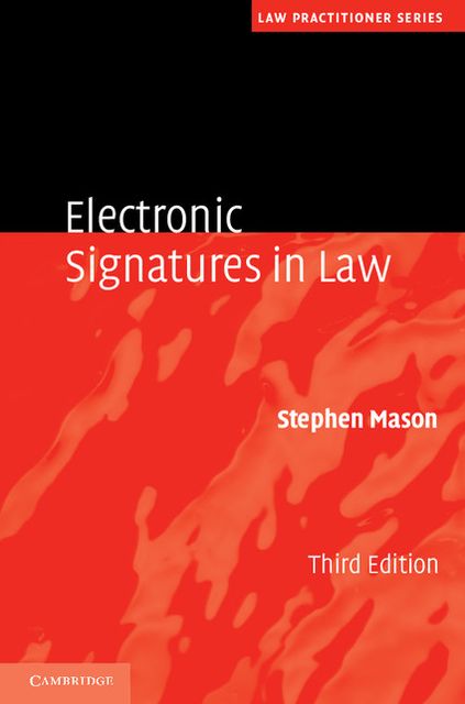 Electronic Signatures in Law