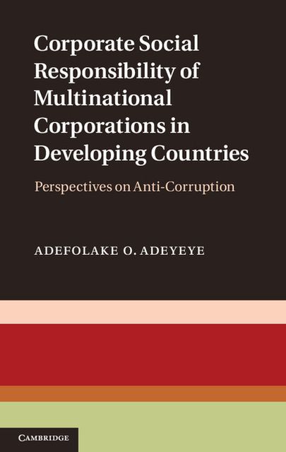 Corporate Social Responsibility of Multinational Corporations in Developing Countries: Perspectives on Anti-Corruption