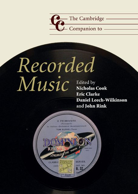 The Cambridge Companion to Recorded Music