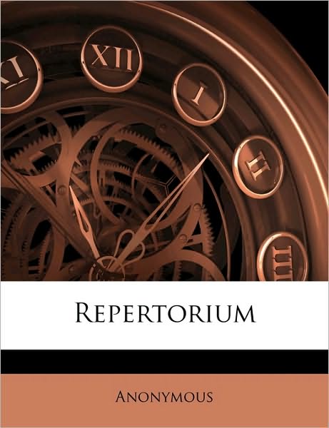 Repertorium, Dreiundzwanzigster band