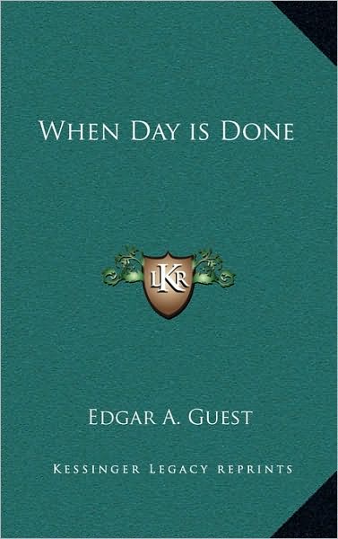 When Day is Done