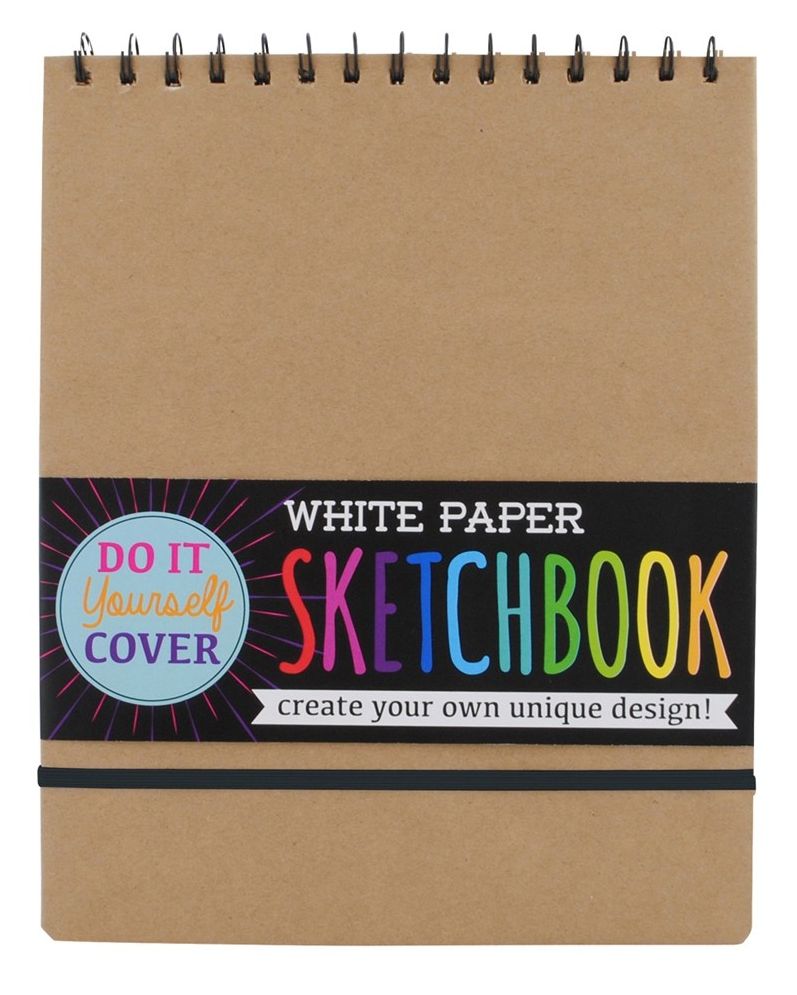 Do It Yourself Cover Sketchbook - White Paper