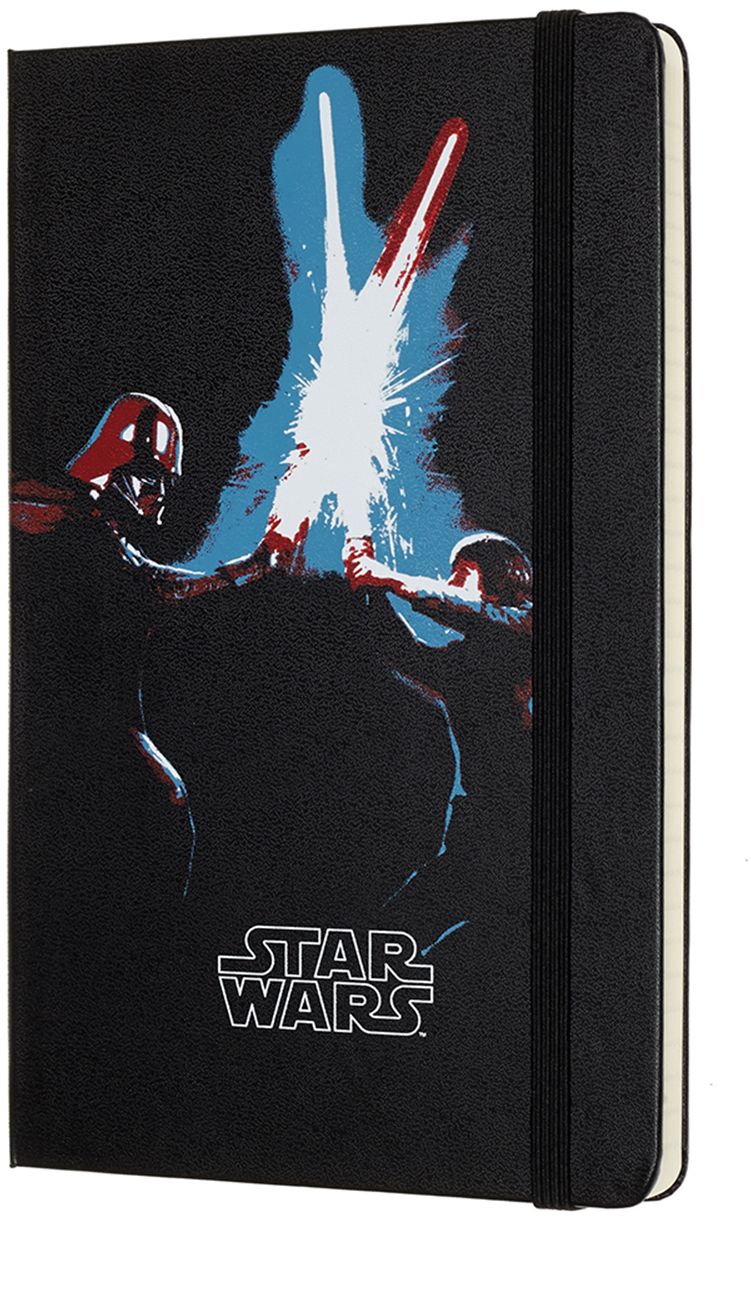 Moleskine Limited Edition Star Wars, Large, Ruled, Lightsaber Duel