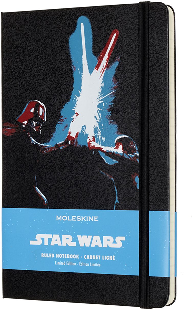 Moleskine Limited Edition Star Wars, Large, Ruled, Lightsaber Duel