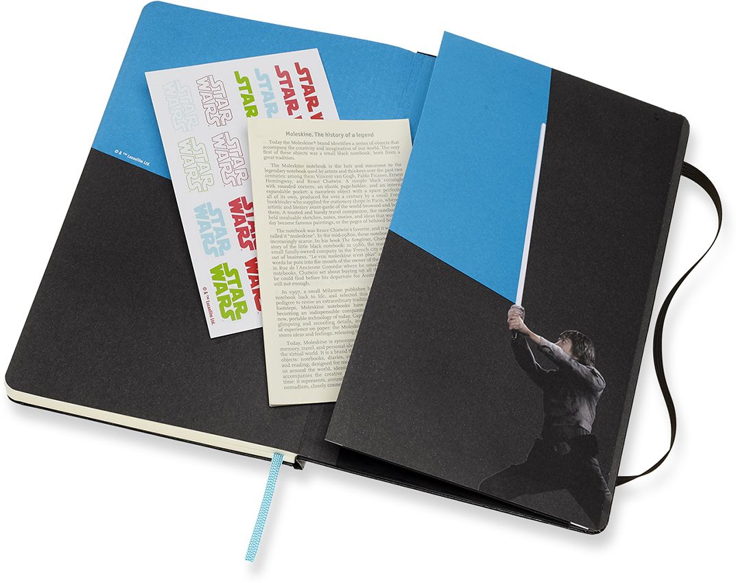 Moleskine Limited Edition Star Wars, Large, Ruled, Lightsaber Duel