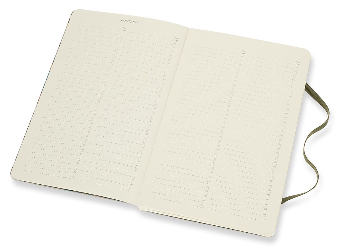 Moleskine Limited Collection Time Notebook, Large, Ruled, Green