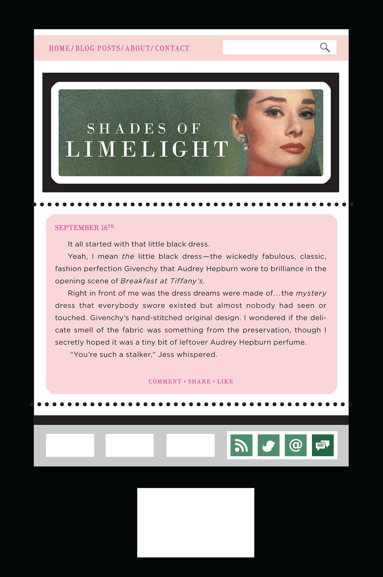 Being Audrey Hepburn: A Novel