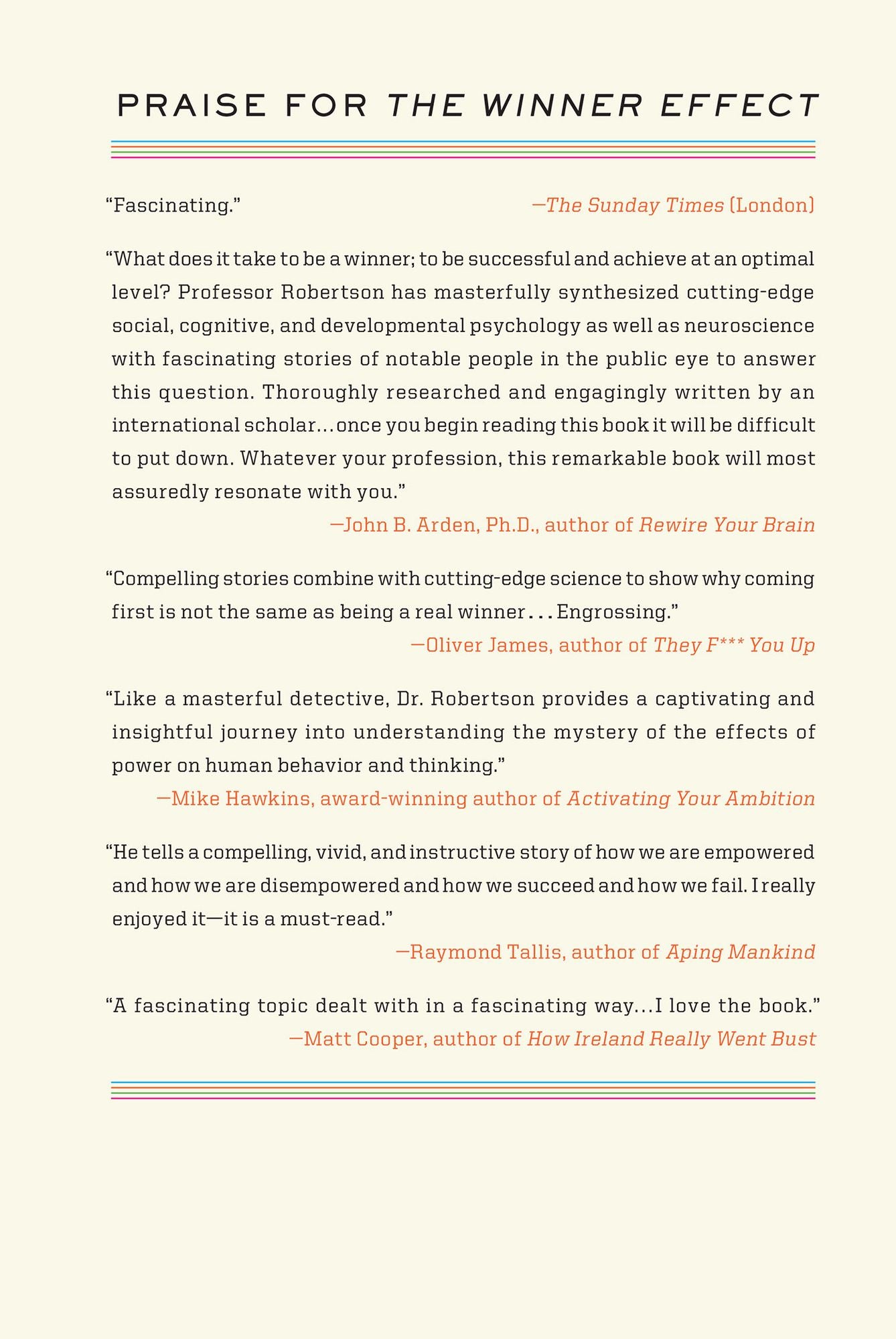 The Winner Effect: The Neuroscience of Success and Failure