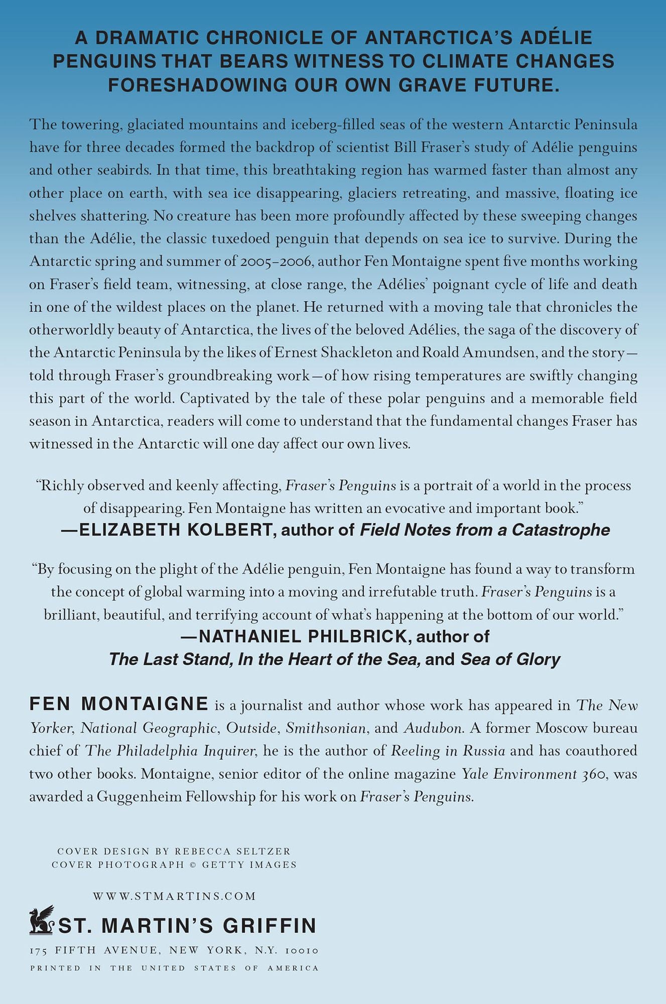 Fraser's Penguins: A Journey to the Future in Antarctica