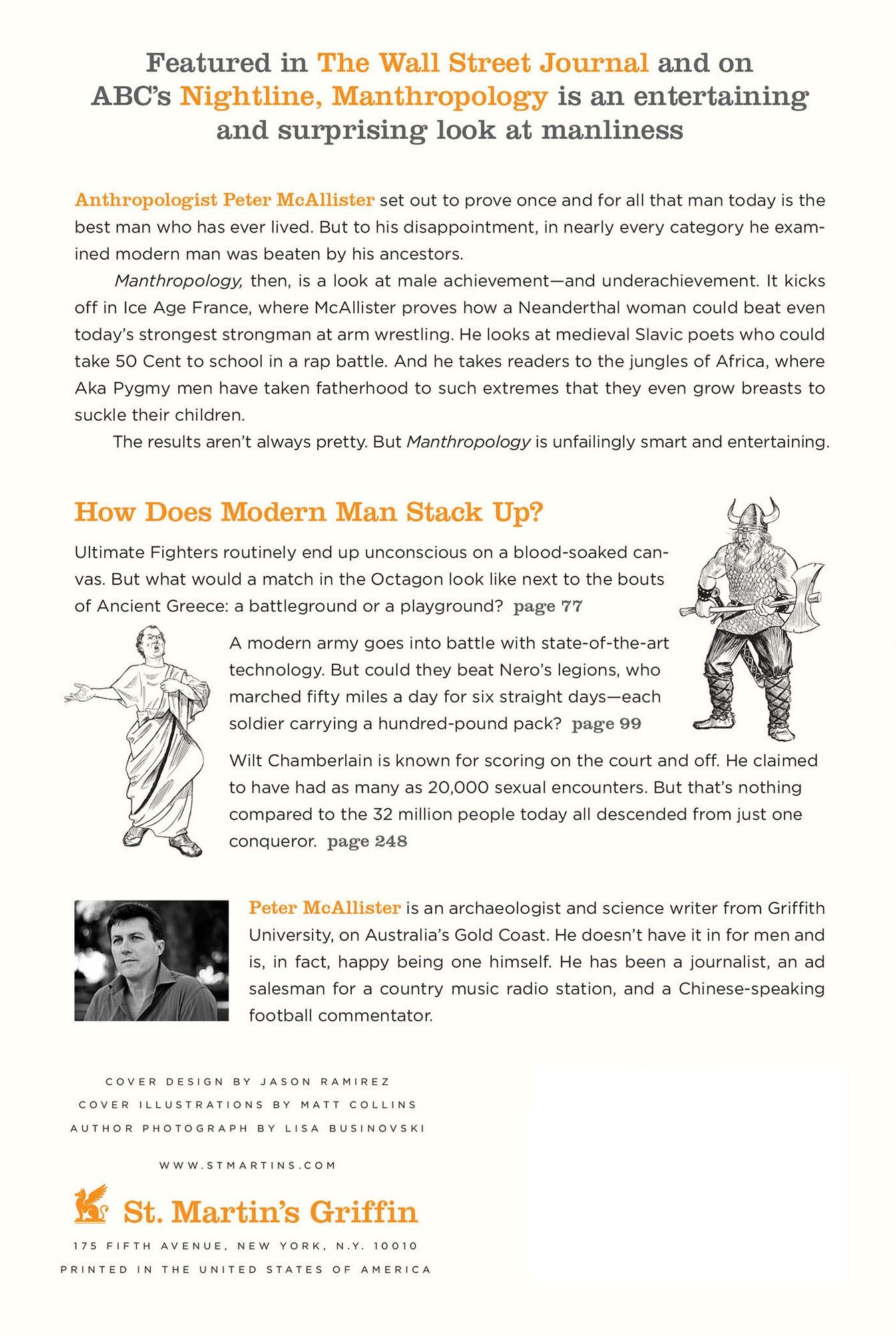 Manthropology: The Science of Why the Modern Male Is Not the Man He Used to Be