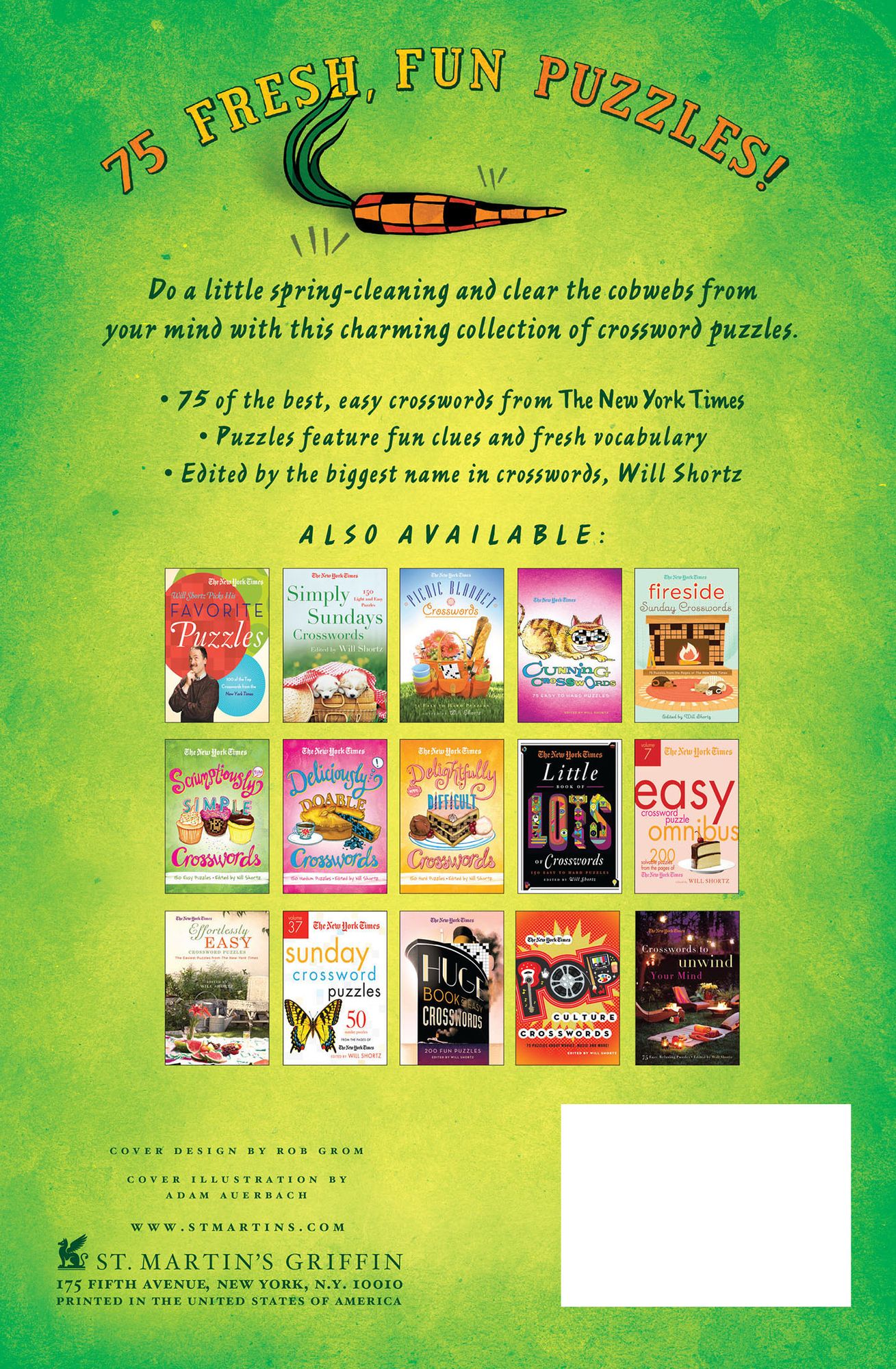 The New York Times Springtime-Solving Crosswords: 75 Bright and Easy Puzzles