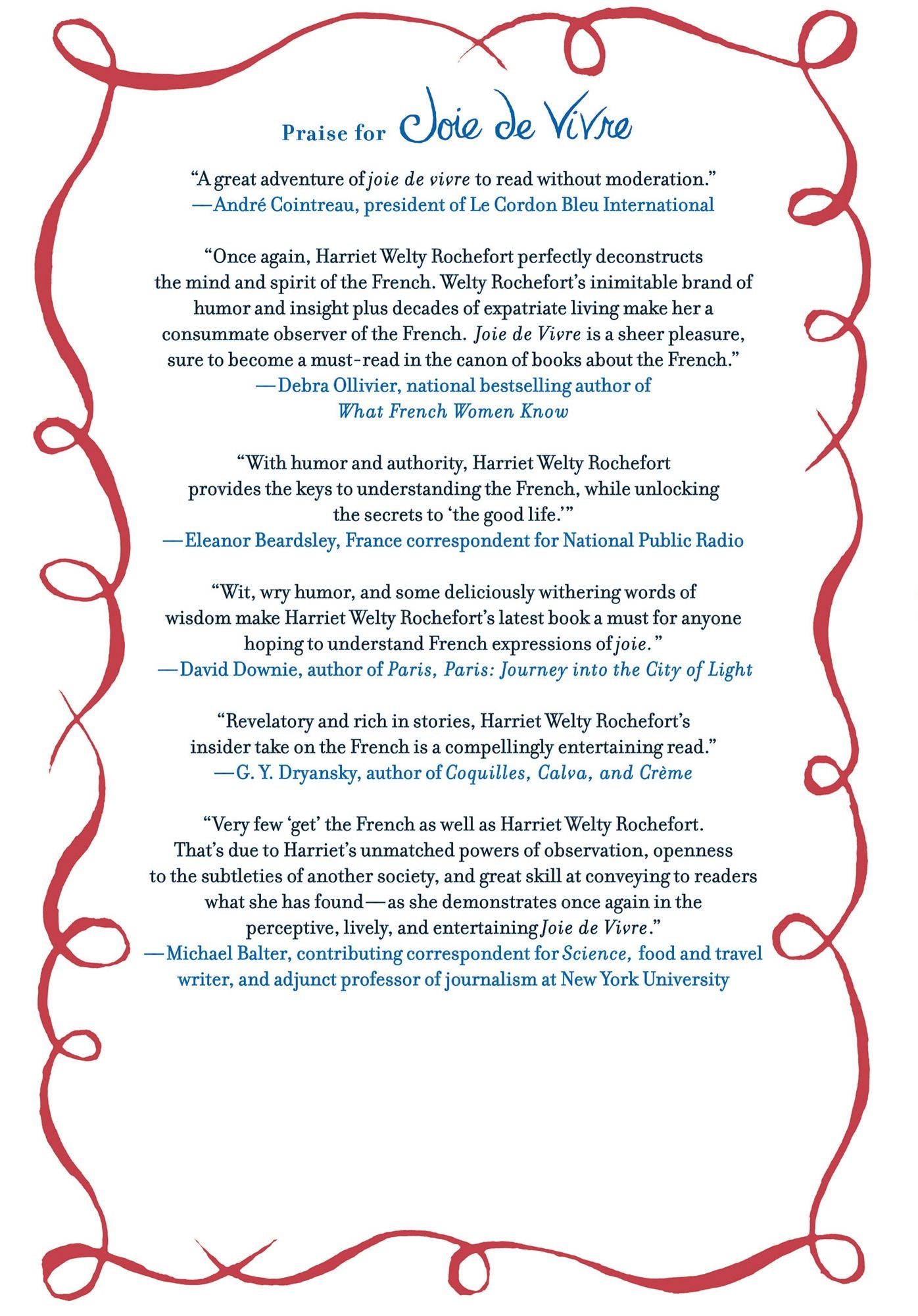 Joie de Vivre: Secrets of Wining, Dining, and Romancing Like the French