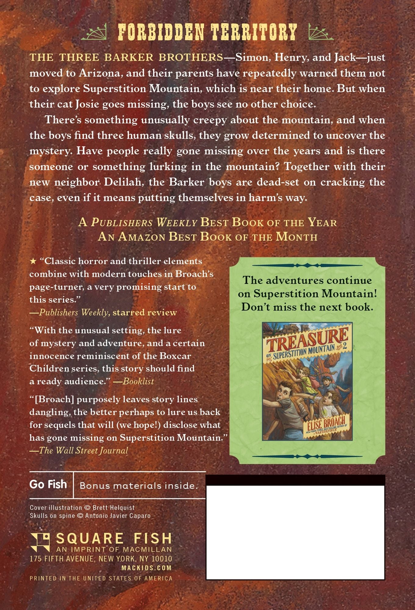 Missing on Superstition Mountain (Superstition Mountain Series #1)