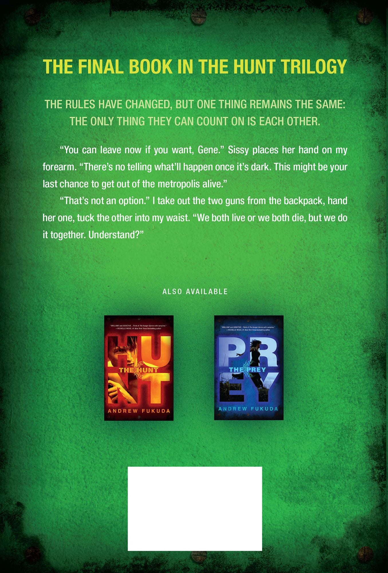 The Trap (Hunt Trilogy Series #3)