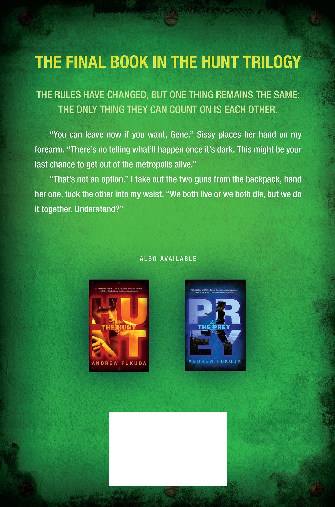 The Trap (Hunt Trilogy Series #3)