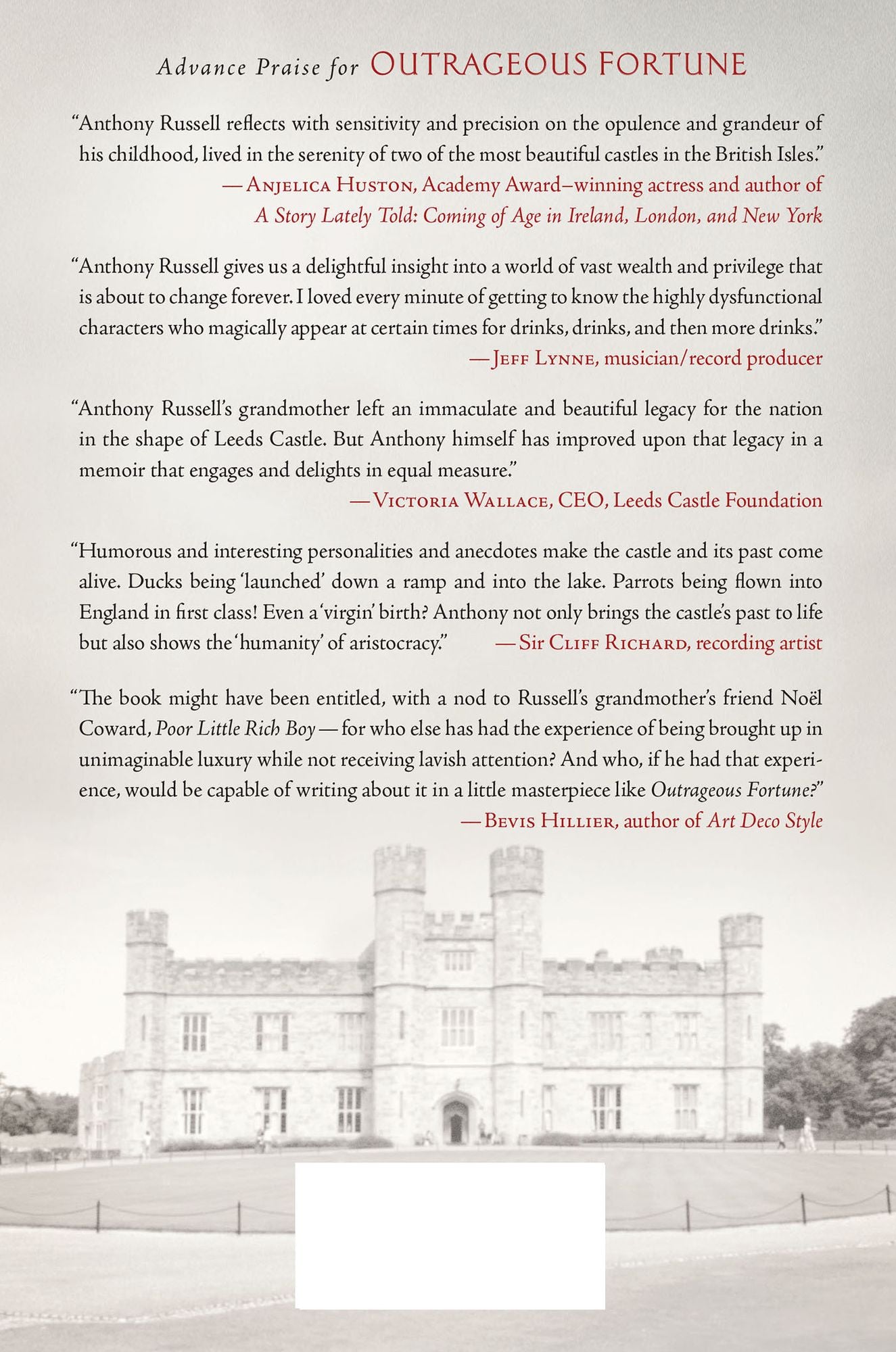 Outrageous Fortune: Growing Up at Leeds Castle
