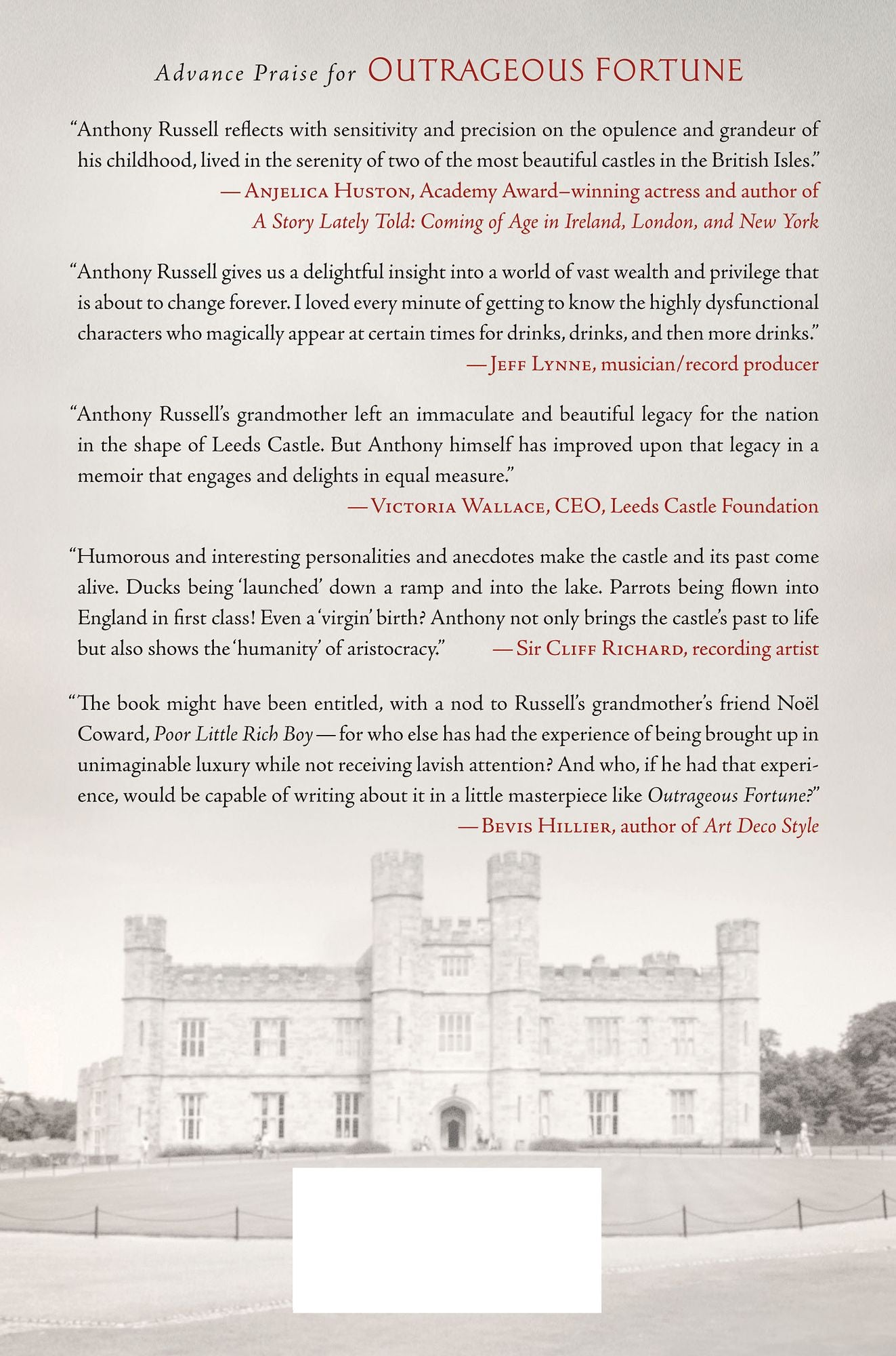 Outrageous Fortune: Growing Up at Leeds Castle