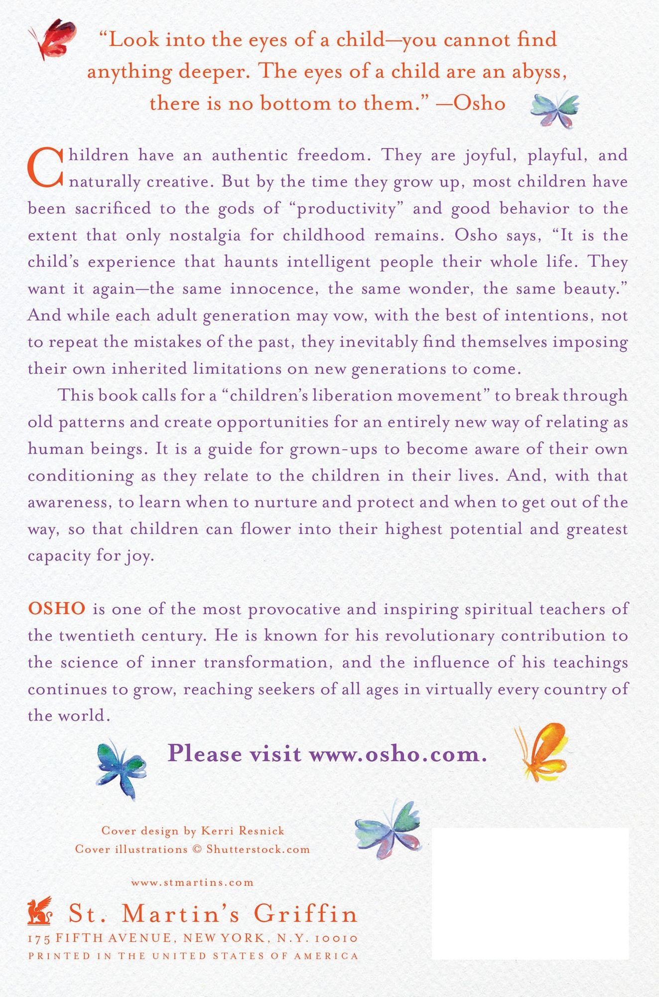 The Book of Children: Supporting the Freedom and Intelligence of a New Generation